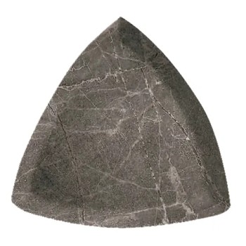 Керамогранит Плинтус радиальный внутренний угол Marble 421 Moca R9 42х42х10