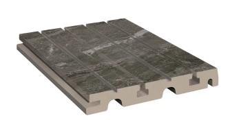 Керамогранит Решетка перелива Marble 426 Moca R11 245х245х30 Керамогранит Решетка перелива Marble 426 Moca R11 245х245х30