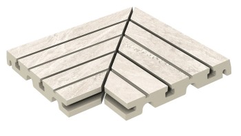 Керамогранит Решетка угол из 2х частей Marble 406 Siena R11 330х330х30 Керамогранит Решетка угол из 2х частей Marble 406 Siena R11 330х330х30