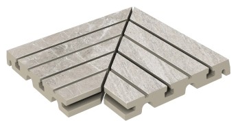 Керамогранит Решетка угол из 2х частей Marble 436 Arian R11 330х330х30 Керамогранит Решетка угол из 2х частей Marble 436 Arian R11 330х330х30