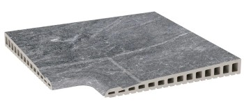 Керамогранит Рукохват угол Marble 446 Ceniza R11 310х310х17-30