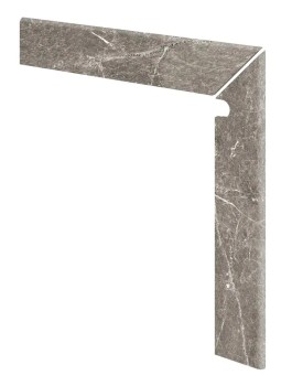 Ступени Плинтус для ступени ML правый Marble 421 Moca R9 596х596х11