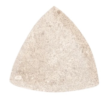 Керамогранит Плинтус радиальный внутренний угол Stone 541 Sand R9 77х77х10