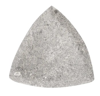 Керамогранит Плинтус радиальный внутренний угол Stone 551 Pearl R9 77х77х10