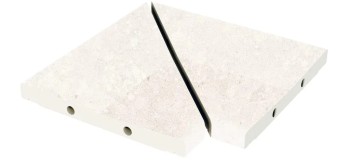Керамогранит Решетка угол из 2х частей Stone 538 White R11/C 300х300х30 Керамогранит Решетка угол из 2х частей Stone 538 White R11/C 300х300х30