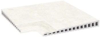 Керамогранит Рукохват угол Stone 538 White R11/C 310х310х17-30 Керамогранит Рукохват угол Stone 538 White R11/C 310х310х17-30