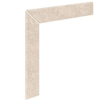 Ступени Плинтус ступени левый Stone 541 Sand R9 596х596х11