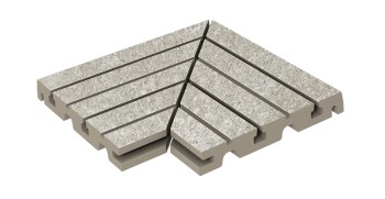 Керамогранит Решетка угол из 2х частей Urban 378 Silver R11/C 245х330х30 Керамогранит Решетка угол из 2х частей Urban 378 Silver R11/C 245х330х30