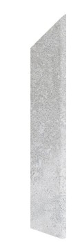 Ступени Плинтус ступени правый Urban 371 Silver R9 175х423х7,5