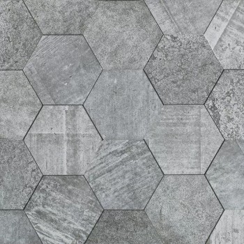 Керамогранит L241713831 Amsterdam 2D Hexagon Grey 19х19