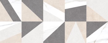 Elegance Плитка настенная белый мозаика 20х50