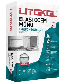 ELASTOCEM MONO — эластичная гидроизоляция (20 кг)