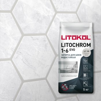 LITOCHROM 1-6 EVO LE.100 пепельно-белый (5 кг)