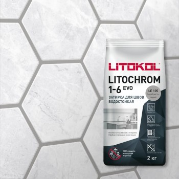 LITOCHROM 1-6 EVO LE.105 серебристо-серый (2 кг)