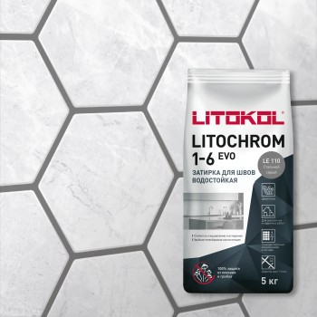 LITOCHROM 1-6 EVO LE.110 стальной серый (5 кг)