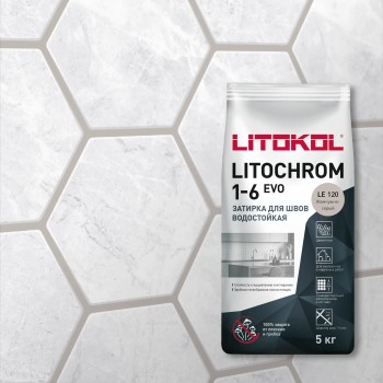 LITOCHROM 1-6 EVO LE.120 жемчужно-серый (5 кг)