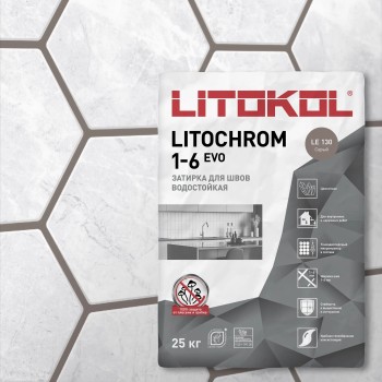 LITOCHROM 1-6 EVO LE.130 серый (25 кг)