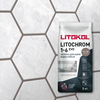LITOCHROM 1-6 EVO LE.130 серый (5 кг)