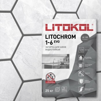 LITOCHROM 1-6 EVO LE.135 антрацит (25 кг)
