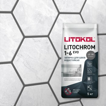 LITOCHROM 1-6 EVO LE.135 антрацит (5 кг)
