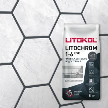 LITOCHROM 1-6 EVO LE.140 мокрый асфальт (5 кг)