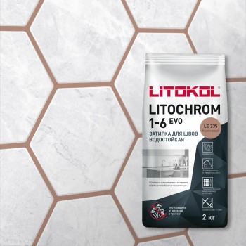 LITOCHROM 1-6 EVO LE.235 коричневый (2 кг)