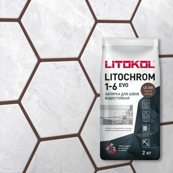 LITOCHROM 1-6 EVO LE.245 горький шоколад (2 кг)