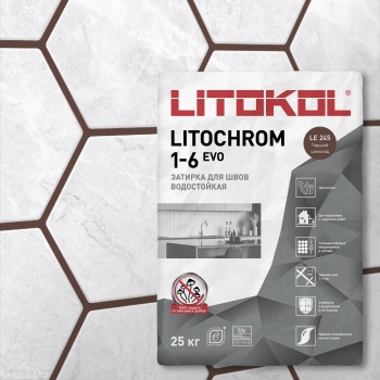 LITOCHROM 1-6 EVO LE.245 горький шоколад (25 кг)
