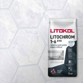 LITOCHROM 1-6 EVO LE.372 светло - голубой (5 кг)