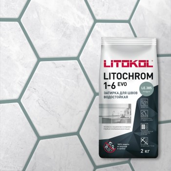 LITOCHROM 1-6 EVO LE.385 нефрит (2 кг)