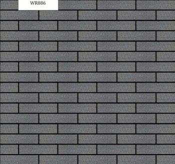 Плитка настенная Clay Brick Matta Dark Grigio 6х24