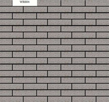 Плитка настенная Clay Brick Matta Grigio 6х24