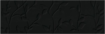 Mei Winter Vine Рельеф Черный 29x89 Mei Winter Vine Рельеф Черный 29x89
