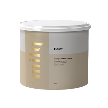 Краска Milq Home & Office Intense база А 2,7 л Краска Milq Home & Office Intense база А 2,7 л