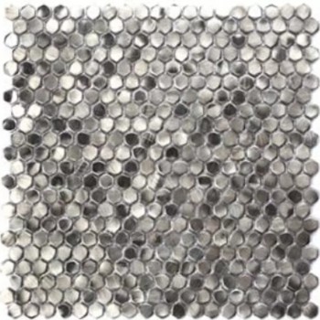 Мозаика S027 Stamping Aluminum Silver 30,3х30,3х0,6