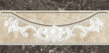 Бордюр Navarti 00-00002287 Cenefa Siena Crema / Noce 12х25 Бордюр Navarti 00-00002287 Cenefa Siena Crema / Noce 12х25