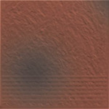 Opoczno Shadow red Stopnica Prosta 3-d 30x30