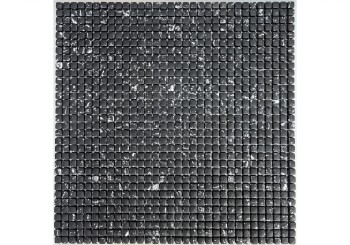 Мозаика Orro mosaic Neo Black 30.5х30.5, чип 8х8 квадратный
