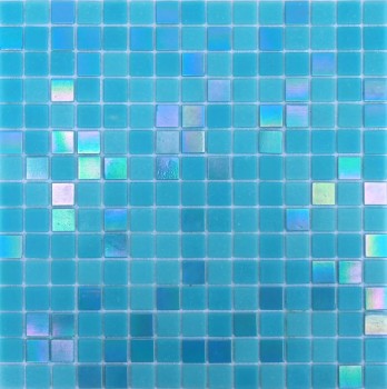 Orro mosaic DORI BLUE 32.7х32.7, чип 20х20 квадратный