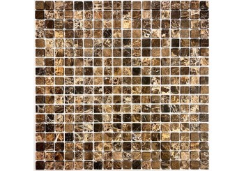 Мозаика Orro mosaic Emperador Dark Tum 30.5х30.5, чип 15х15 квадратный Мозаика Orro mosaic Emperador Dark Tum 30.5х30.5, чип 15х15 квадратный