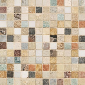 Orro mosaic MOSES TUM 30.5х30.5 разноцветная каменная, чип 23х23 квадратный Orro mosaic MOSES TUM 30.5х30.5 разноцветная каменная, чип 23х23 квадратный