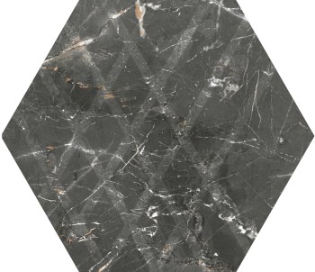 Керамогранит Paradyz Marvelstone Grey Heksagon Gres Szkl. Mat. 17.1х19.8
