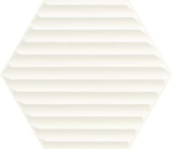 Paradyz Woodskin Bianco Heksagon Struktura B 19.8х17.1