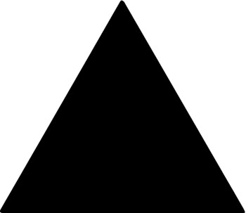 Petracers Triangolo Fondo Nero Matt 17х17 Petracers Triangolo Fondo Nero Matt 17х17