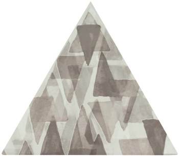 Petracers Triangolo Impressioni Grigio 17х17 Petracers Triangolo Impressioni Grigio 17х17