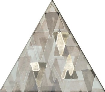 Petracers Triangolo Impressioni Platino Su Grigio 17х17 Petracers Triangolo Impressioni Platino Su Grigio 17х17