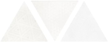 Petracers Triangolo Vibrazioni Bianco Lux 17х17 Petracers Triangolo Vibrazioni Bianco Lux 17х17