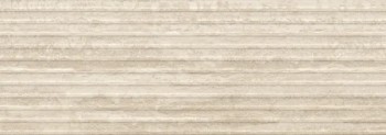 Плитка RCUN Travertino Wall Struttura 3D Dorica Vein Beige Rett 40х120