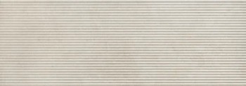 Плитка RCUR Travertino Wall Struttura 3D Pli Cross Bianco Rett 40х120