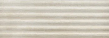Плитка RCUS Travertino Wall Struttura 3D Pli Vein Bianco Rett 40х120